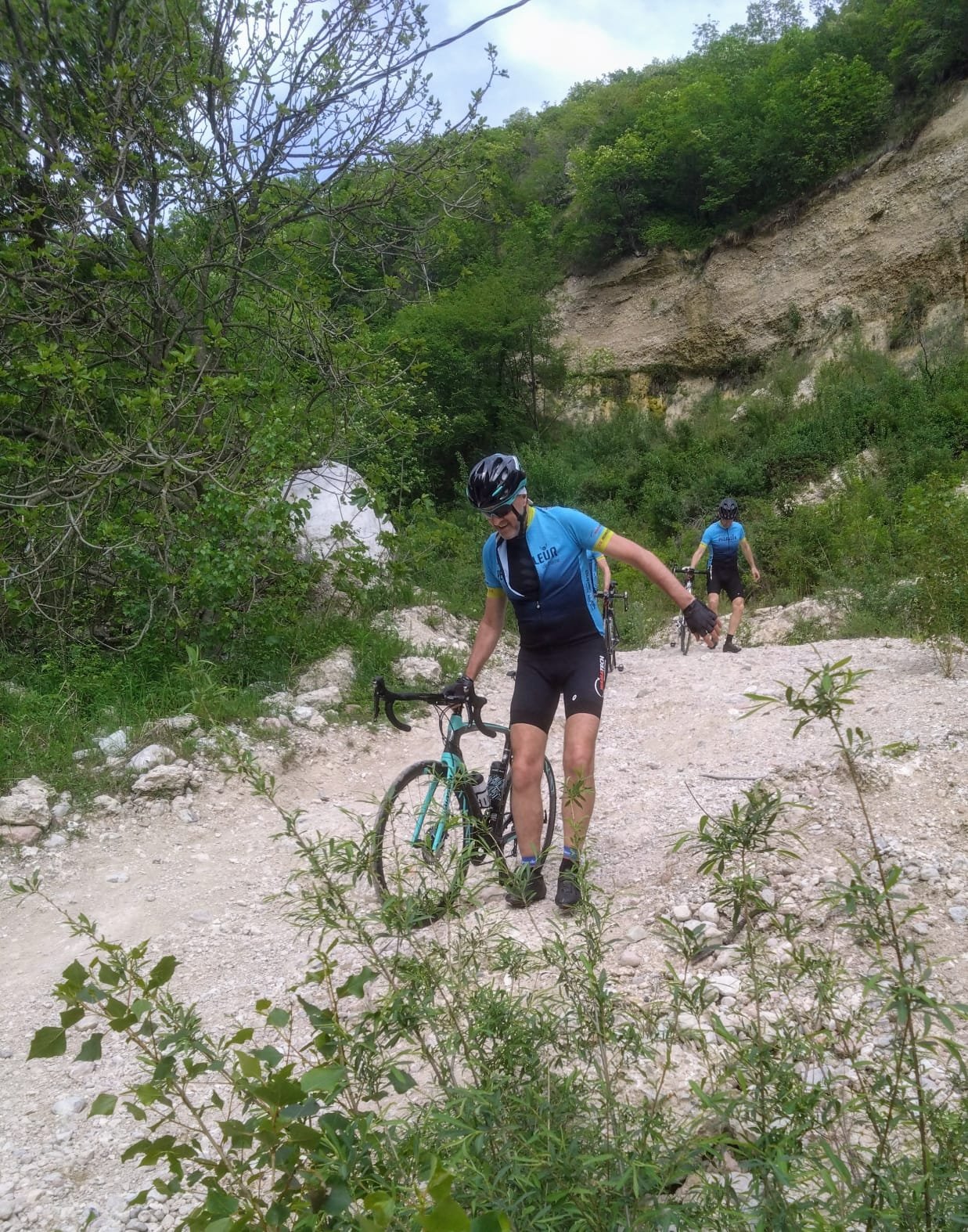 Turlederen måtte af cyklen